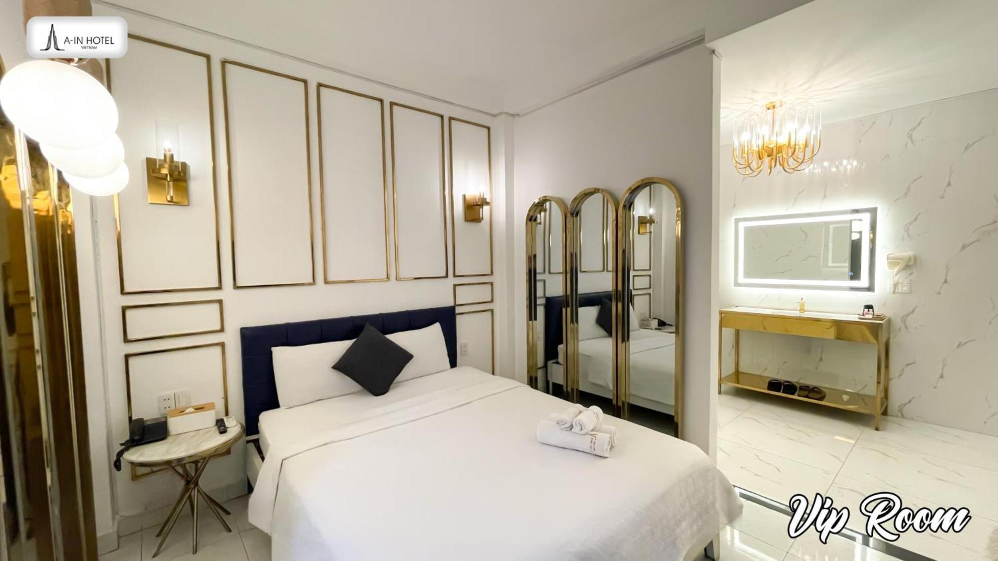 A In Hotel Glamour Ho Chi Minh City Bagian luar foto
