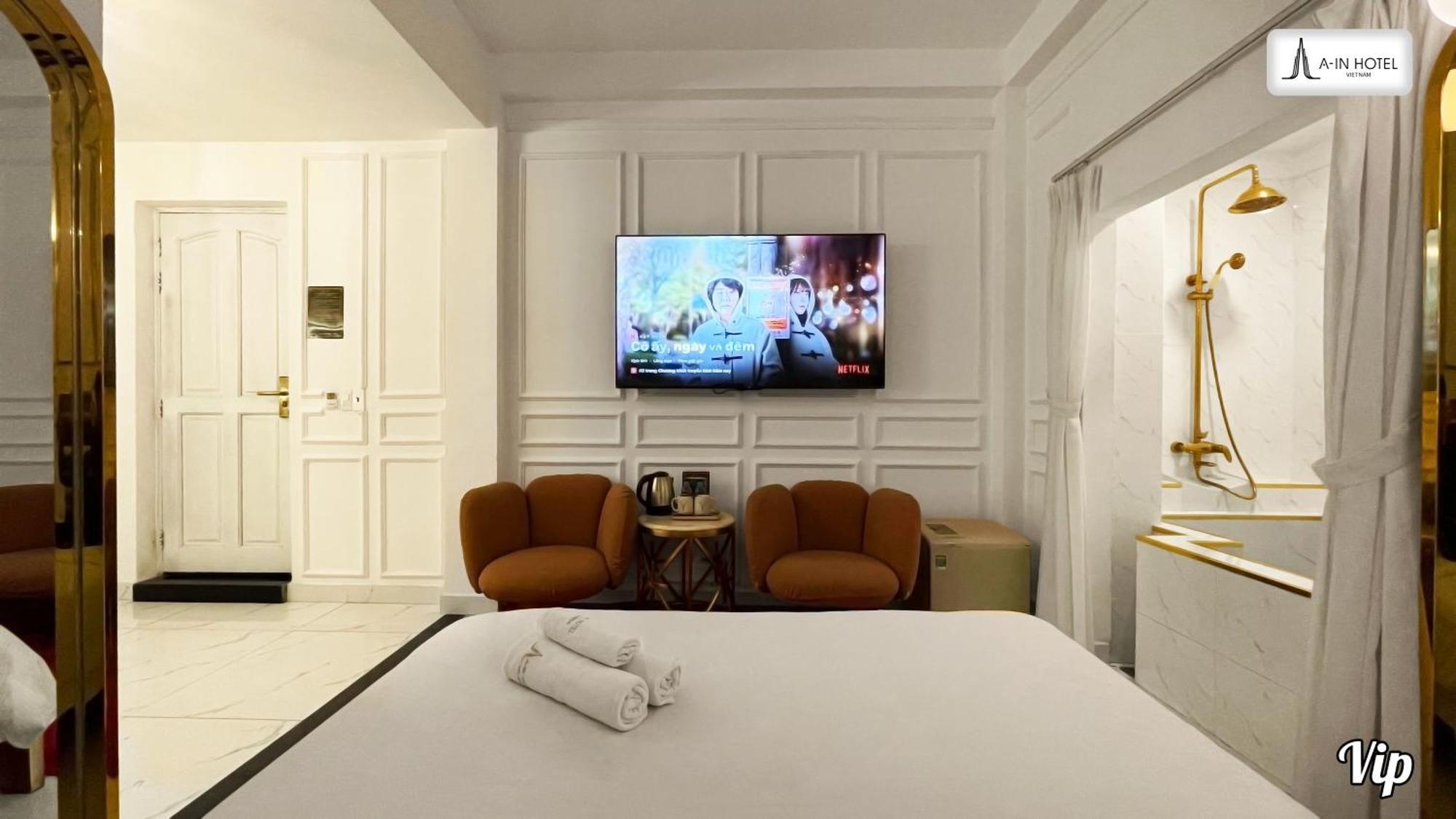 A In Hotel Glamour Ho Chi Minh City Bagian luar foto
