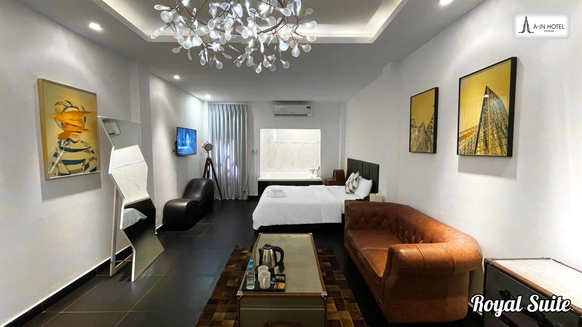 A In Hotel Glamour Ho Chi Minh City Bagian luar foto