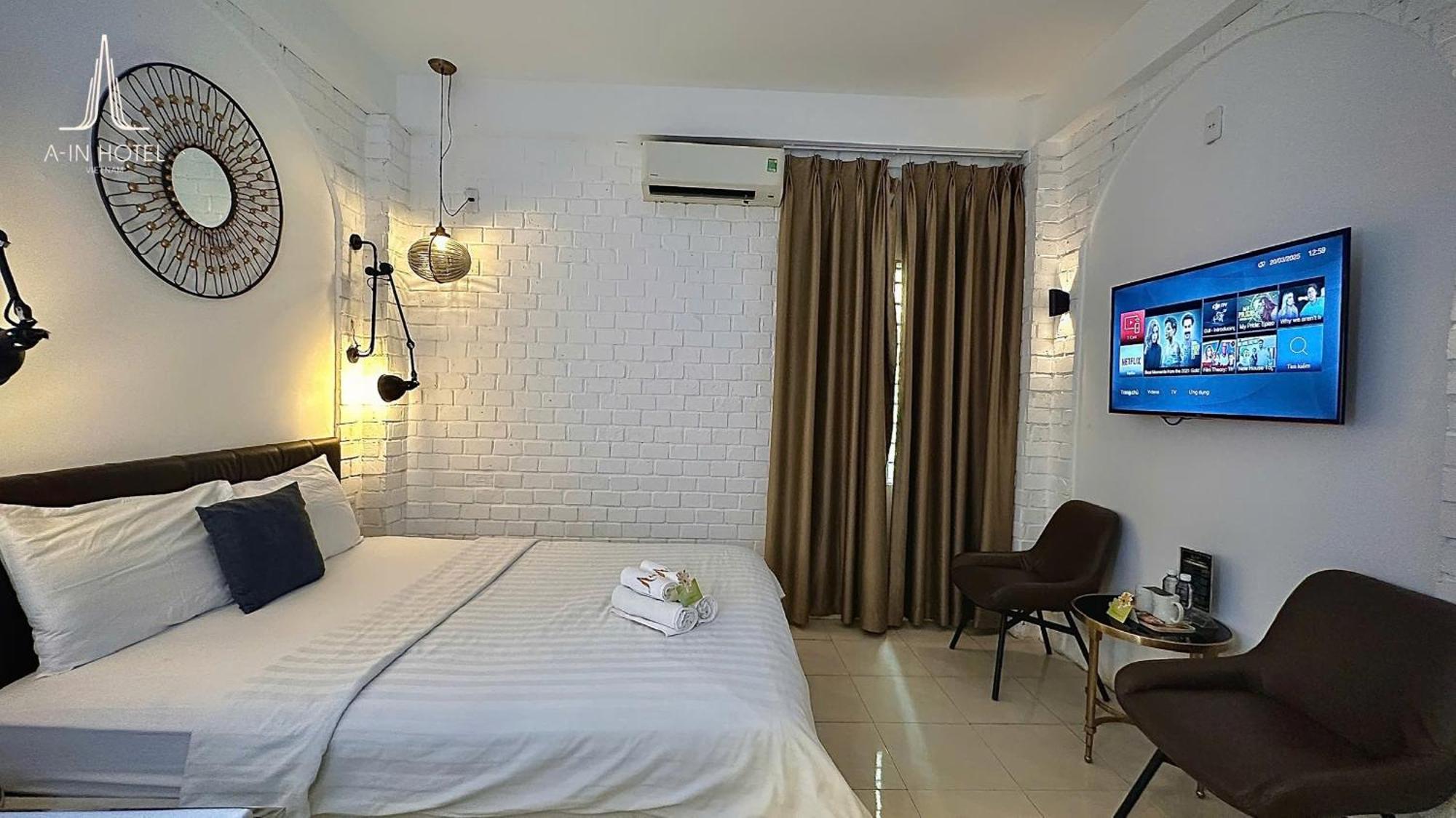 A In Hotel Glamour Ho Chi Minh City Bagian luar foto