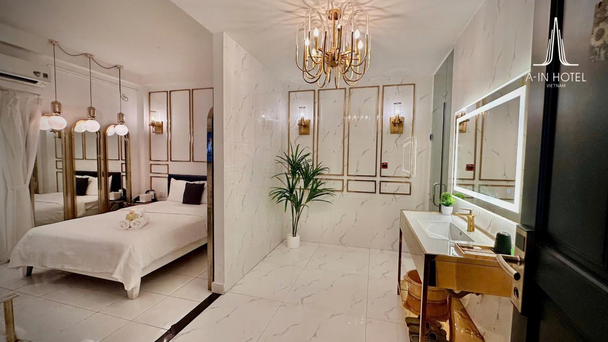 A In Hotel Glamour Ho Chi Minh City Bagian luar foto