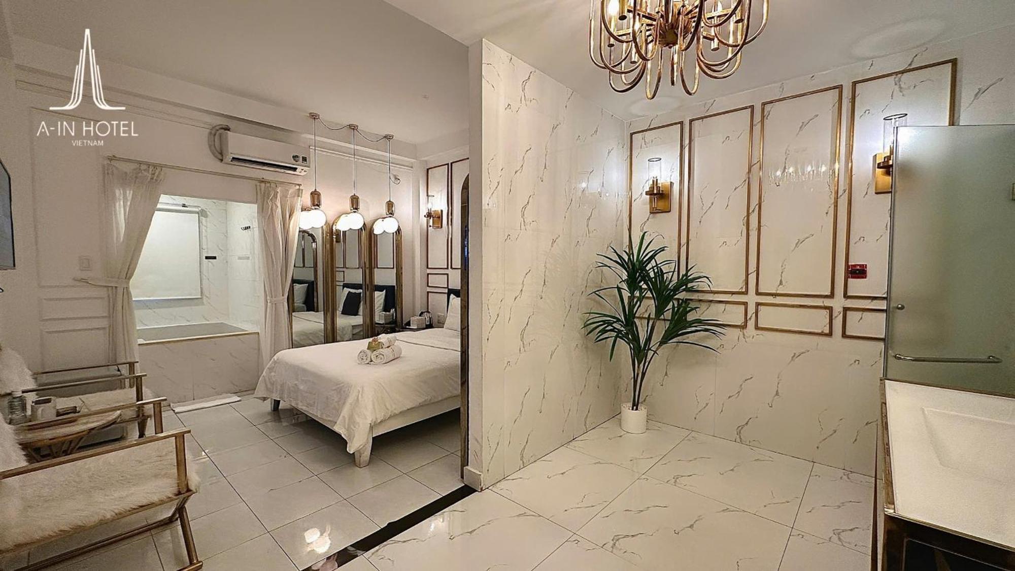 A In Hotel Glamour Ho Chi Minh City Bagian luar foto